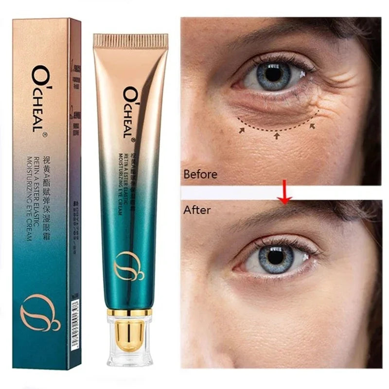 Anti Wrinkle Eye Cream Retinol Fade Fine Lines Anti-dark Circles Remove Eye Bags Anti-aging Firming Eye Serum Eye Care Makeup