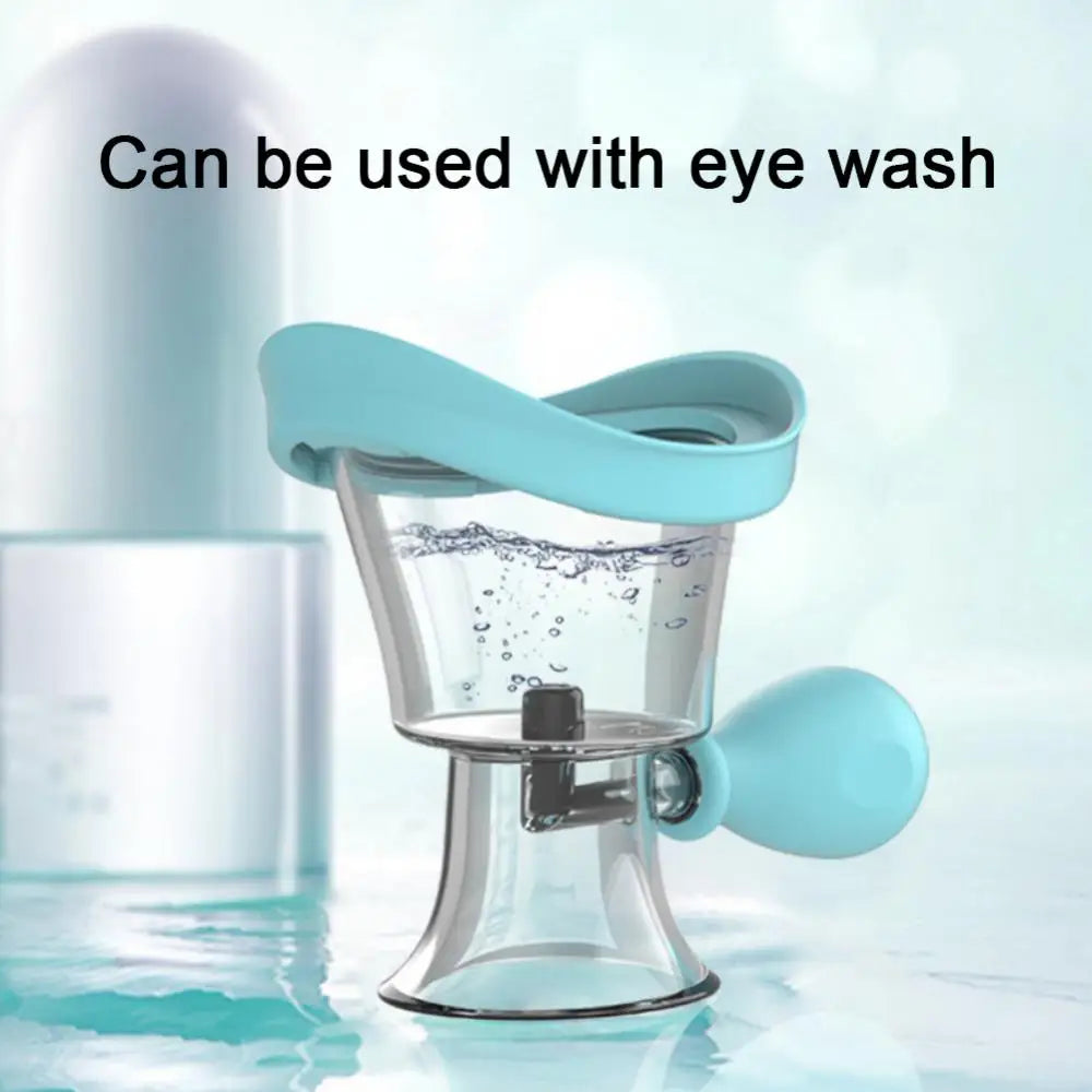 Resuable Silicone Eye Wash Cup Reusable Eye Cleaning Tool Soft Eyewash Cleaner Professional Eyewash Container for Students Adult