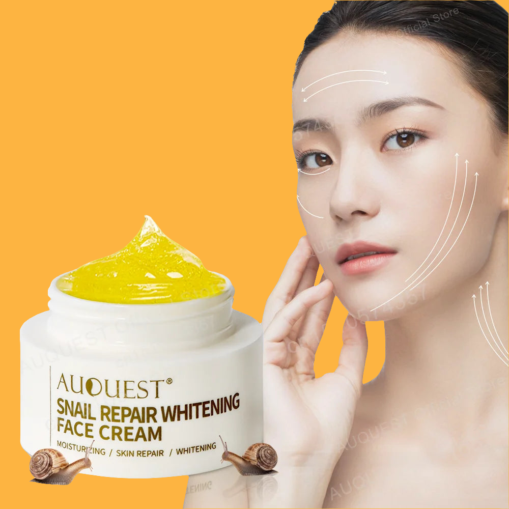 Snail Face Cream Collagen Hyaluronic Acid Moisturizer Firming Lifting Facial Cream Nourishing Serum Day Cream for Face Skin Care